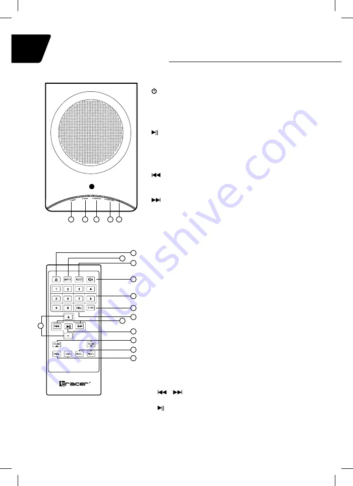 Tracer Brazz BT Instructions For Use Manual Download Page 22