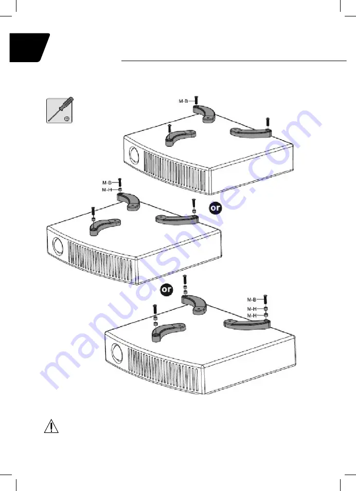 Tracer Projector Ceiling Mount Instructions For Use Manual Download Page 30