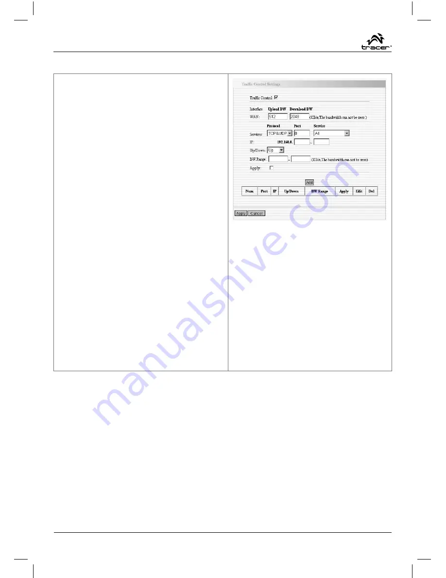 Tracer Wireless-N Broadband Router 11N User Manual Download Page 26