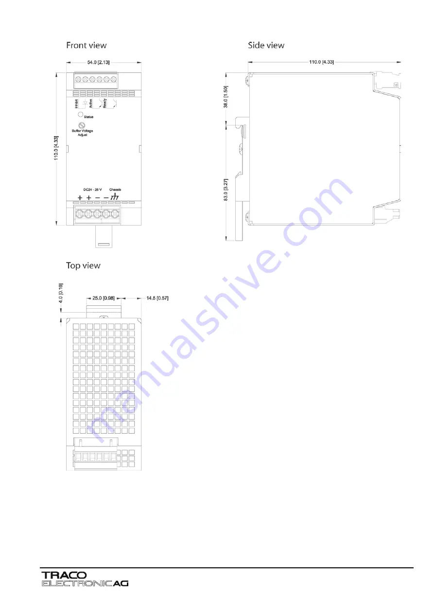 TRACO POWER TSP-BFM24 Скачать руководство пользователя страница 2