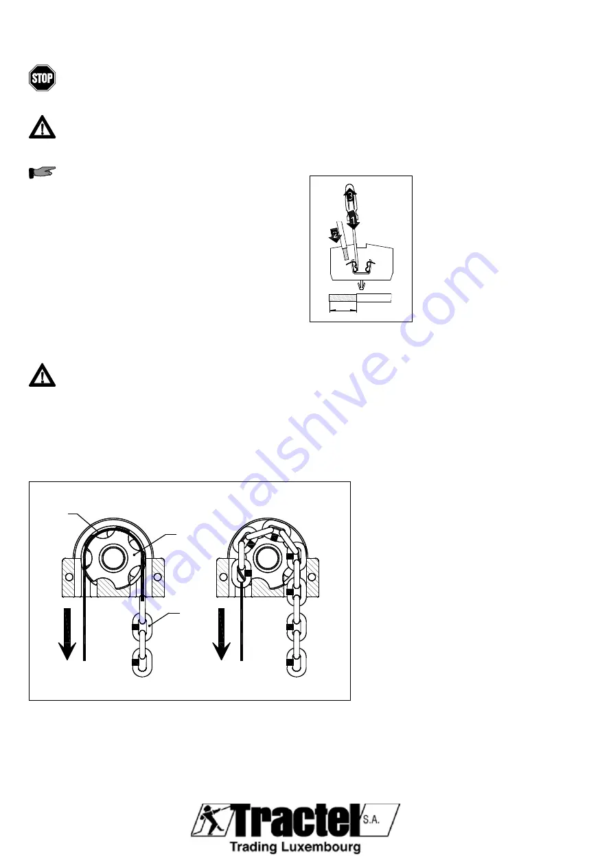 Tractel 278129 Скачать руководство пользователя страница 12