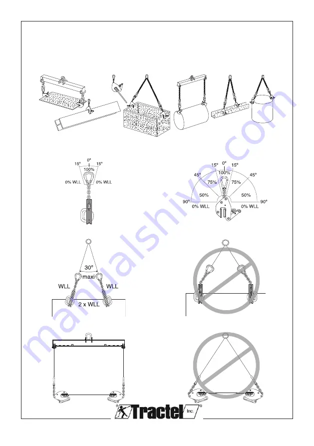 Tractel 50238 User Operating And Inspection Manual Download Page 24