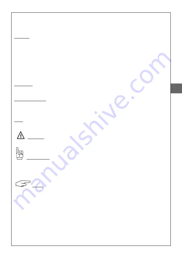 Tractel Minifor TR10SY Operation And Maintenance Manual, Original Manual Download Page 21