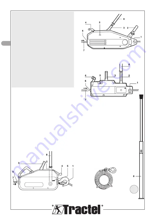 Tractel tirfor TU-16 Operating And Maintenance Instruction Manual Download Page 26