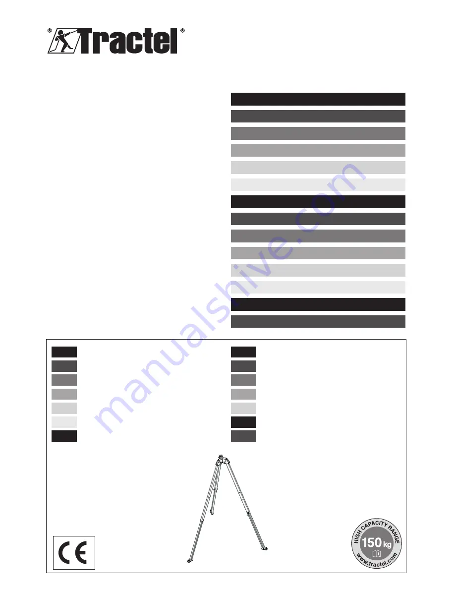 Tractel Tracpode Installation, Operating And Maintenance Manual Download Page 1