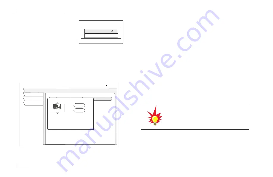 TracVision 12-volt receiver for DirectTV User Manual Download Page 75