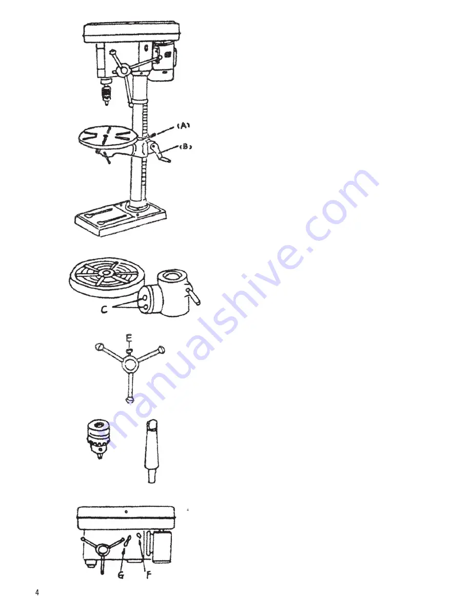 Trademaster TDB0813 Instruction Manual Download Page 5