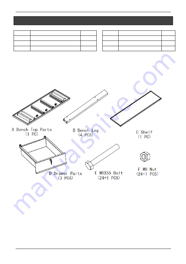 TradeQuip 1012T Owner'S Manual Download Page 6