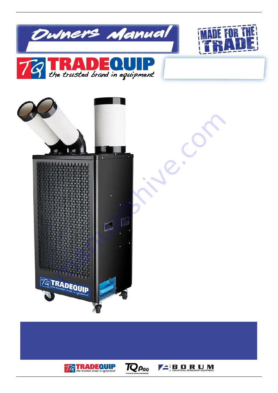 TradeQuip 1032T Owner'S Manual Download Page 1