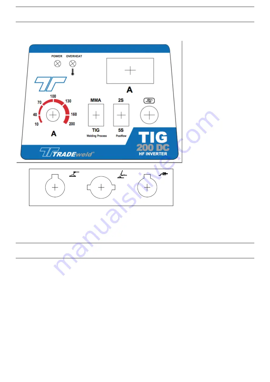 TradeWeld TIG 200 DC Скачать руководство пользователя страница 7