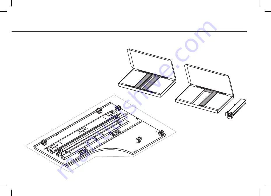 TRADINGZONE SMARTLINE SITTING/STANDING CORNER TABLE STESI Скачать руководство пользователя страница 8