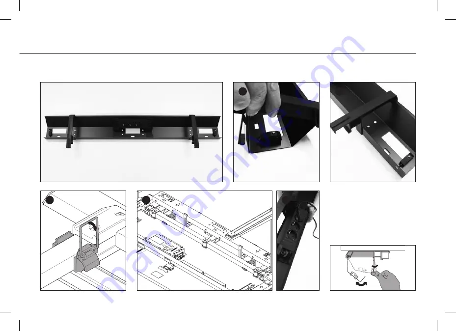 TRADINGZONE SMARTLINE SITTING/STANDING CORNER TABLE STESI Assembly And Operating Instructions Manual Download Page 30