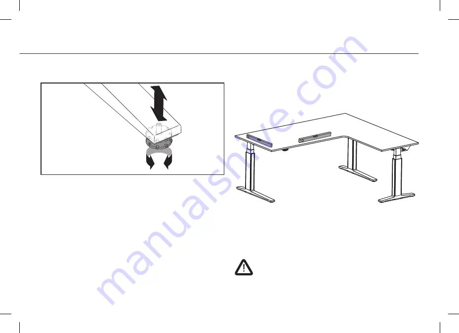 TRADINGZONE SMARTLINE SITTING/STANDING CORNER TABLE STESI Скачать руководство пользователя страница 31