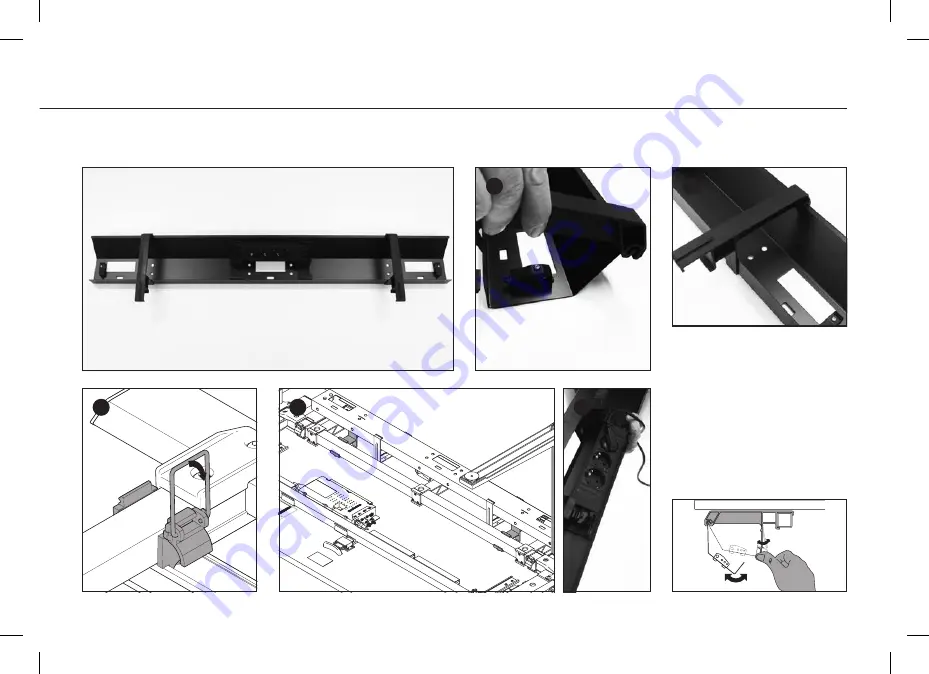 TRADINGZONE SMARTLINE SITTING/STANDING CORNER TABLE STESI Assembly And Operating Instructions Manual Download Page 47