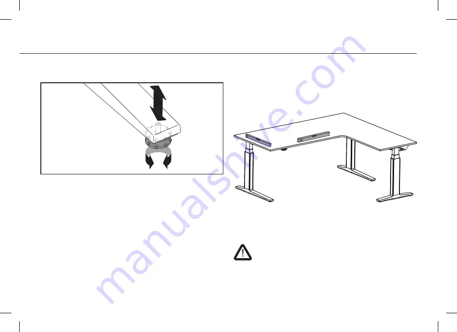 TRADINGZONE SMARTLINE SITTING/STANDING CORNER TABLE STESI Скачать руководство пользователя страница 48