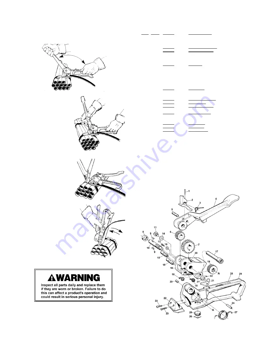 Traditional Tool Repair Inc. DTP-100UL Operating Instructions Download Page 2