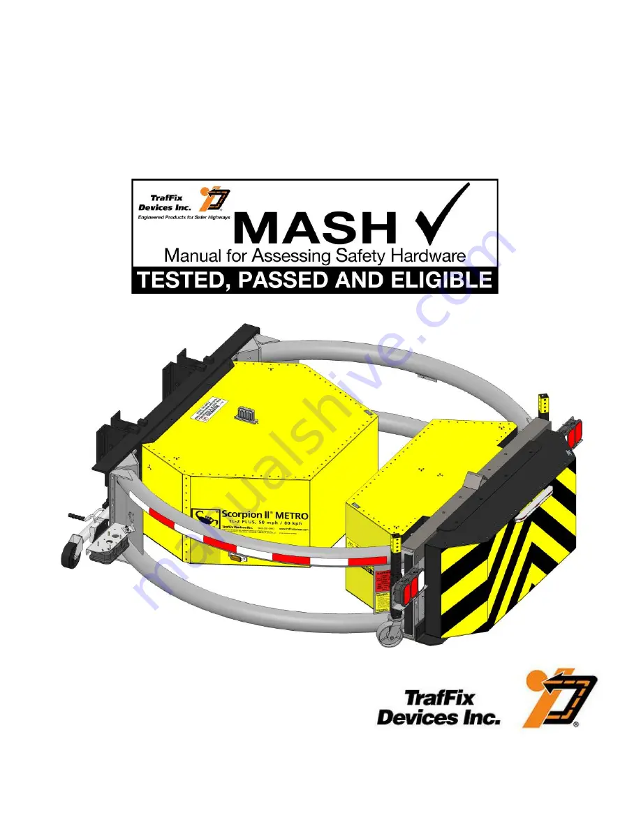 TrafFix Scorpion II METRO TL-2 PLUS Assembly Manual And Mounting Instruction Manual Download Page 1