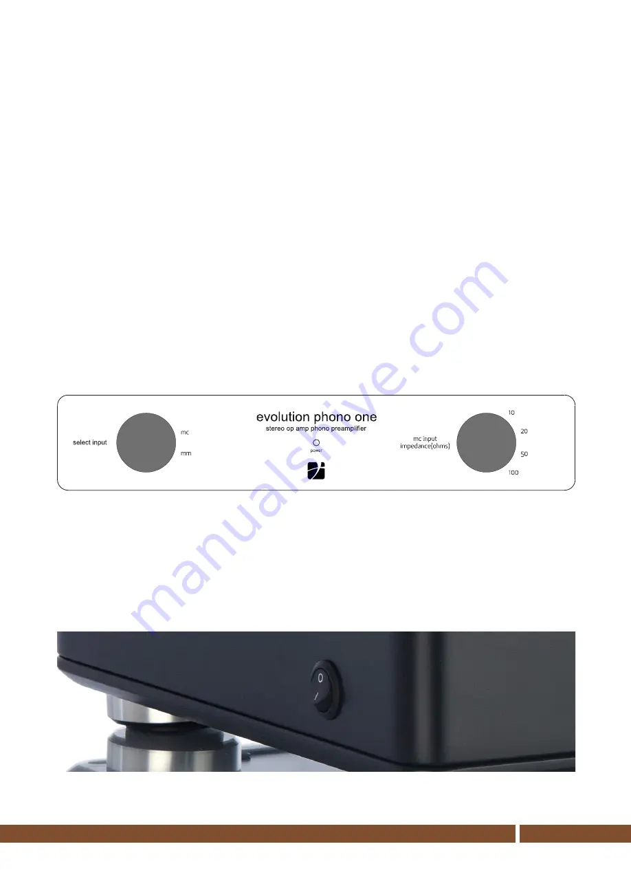 Trafomatic Audio EVOLUTION PHONO ONE User Manual Download Page 10