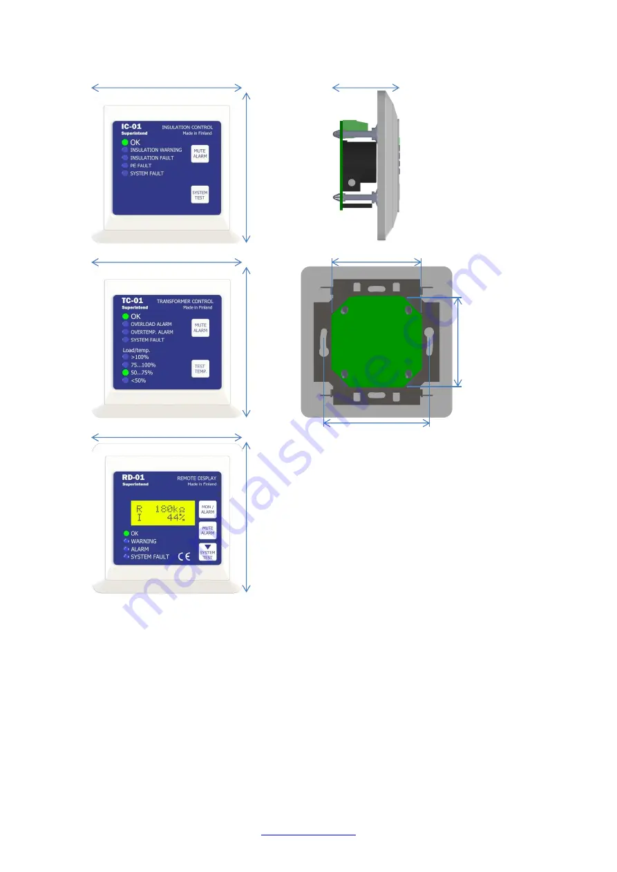 Trafox SUPERINTEND IC-01 Скачать руководство пользователя страница 69