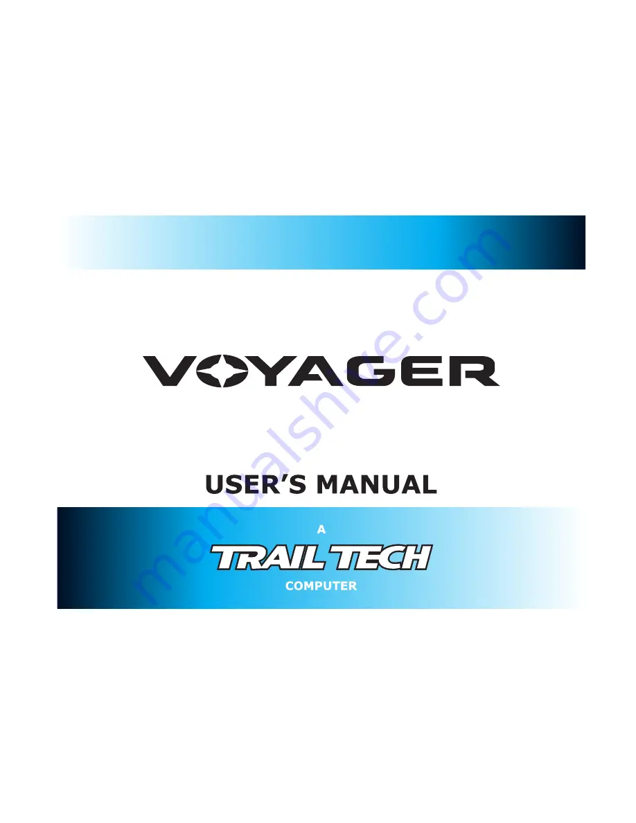 Trail Tech Voyager User Manual Download Page 1