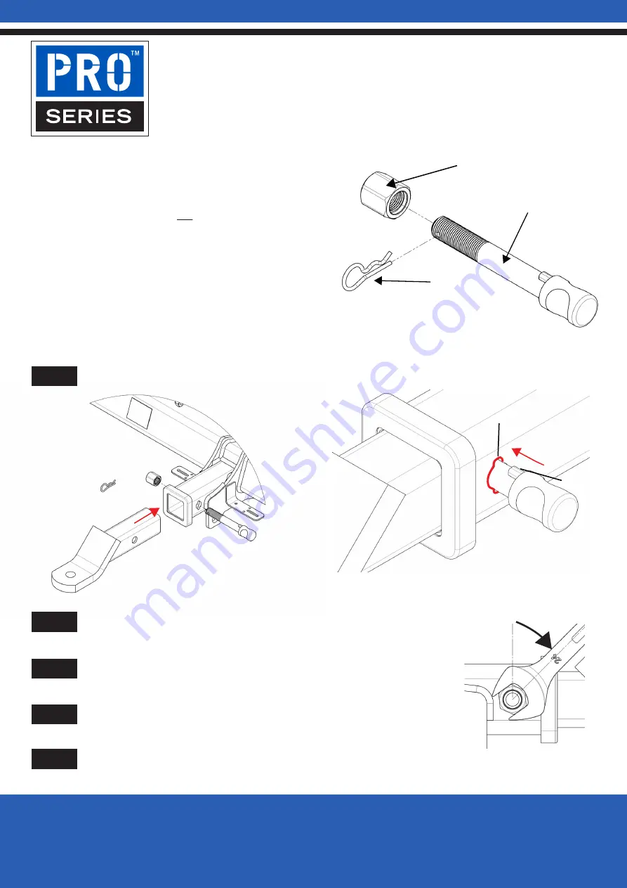 Trailboss QTHY264L Fitting Instructions Manual Download Page 9