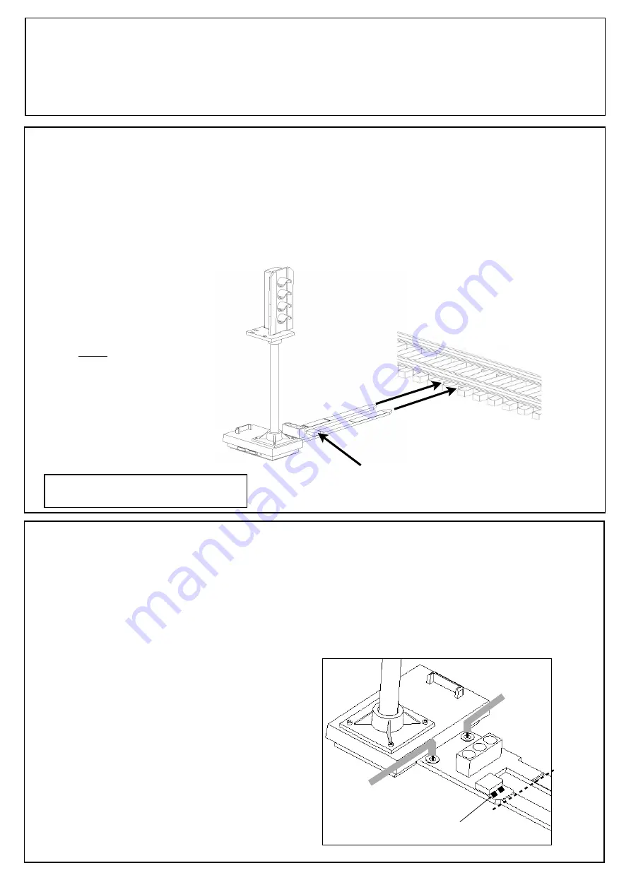 Train-Tech Sensor Signals Instructions Manual Download Page 2