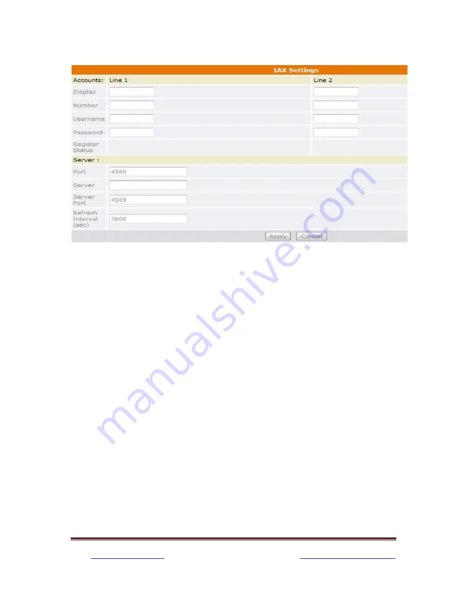 Traitel Telecommunications 2FXS User Manual Download Page 23