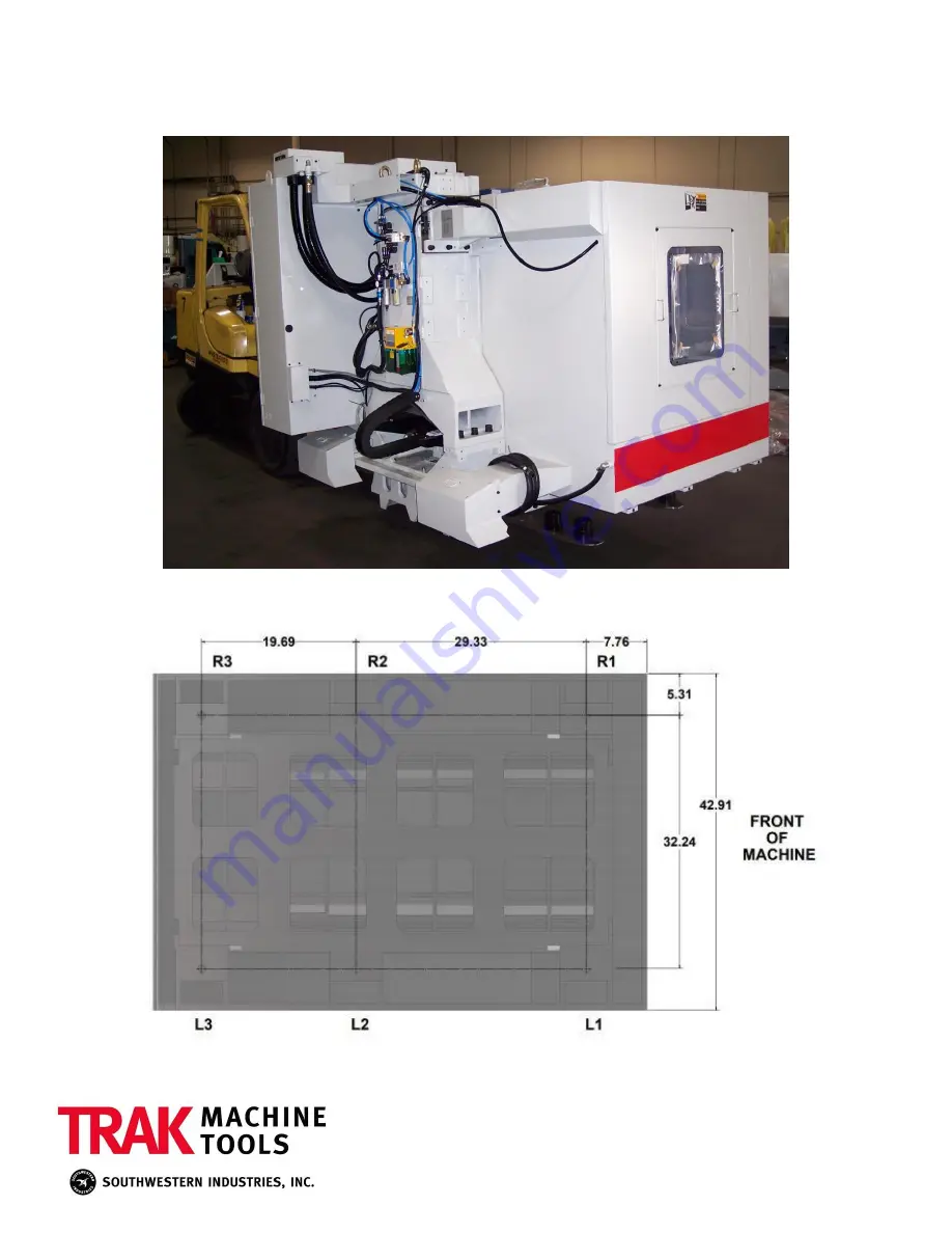 Trak Machine Tools TMC10 Site Preparation Manual Download Page 4