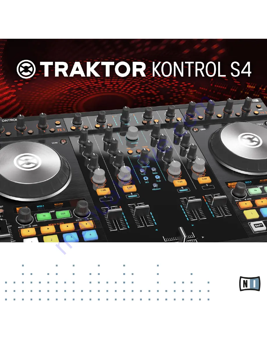 Traktor Kontrol S4 Setup Manual Download Page 1