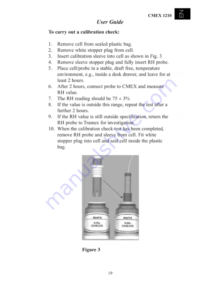 TRAMEX CMEX 1210 User Manual Download Page 19