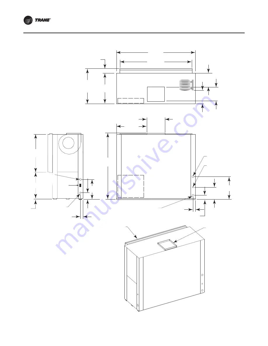 Trane Technologies Axiom EXH Series Скачать руководство пользователя страница 40