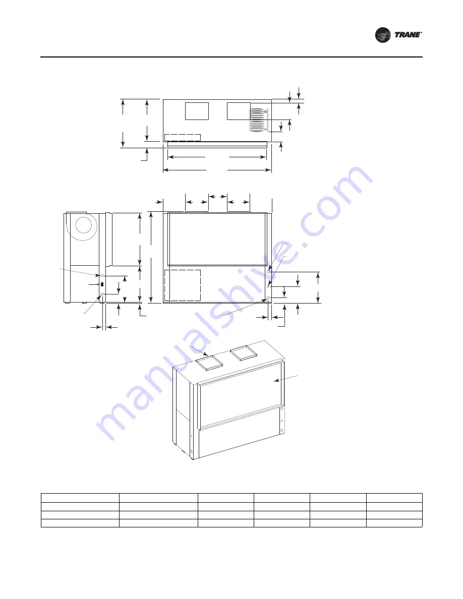 Trane Technologies Axiom EXH Series Скачать руководство пользователя страница 43