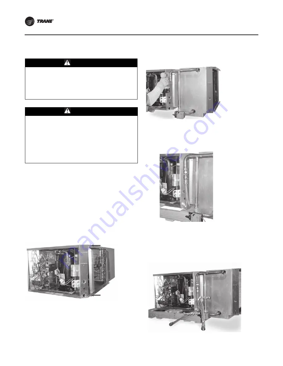 Trane Technologies Axiom EXH Series Installation, Operation And Maintenance Manual Download Page 62