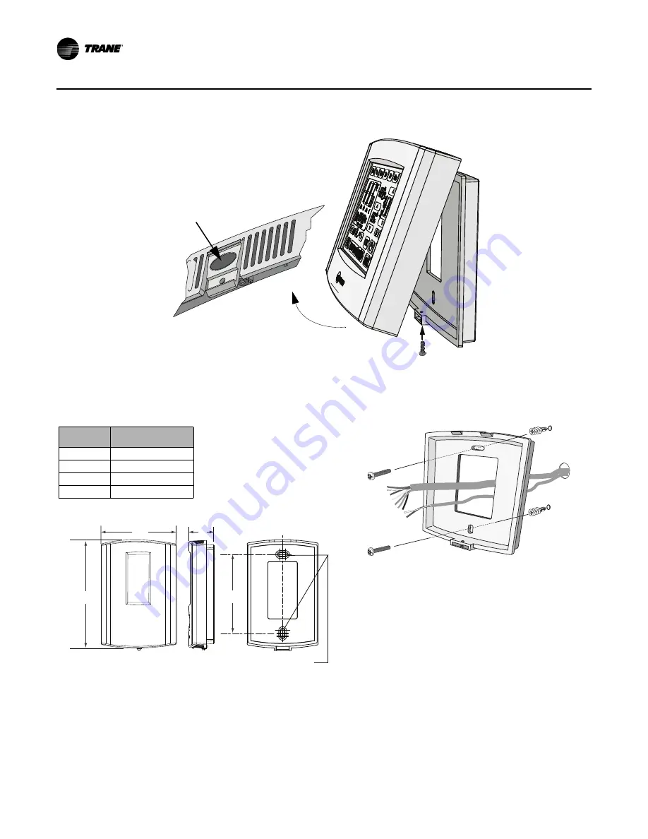 Trane Technologies BAYSTAT152A Installation, Operation And Maintenance Manual Download Page 12