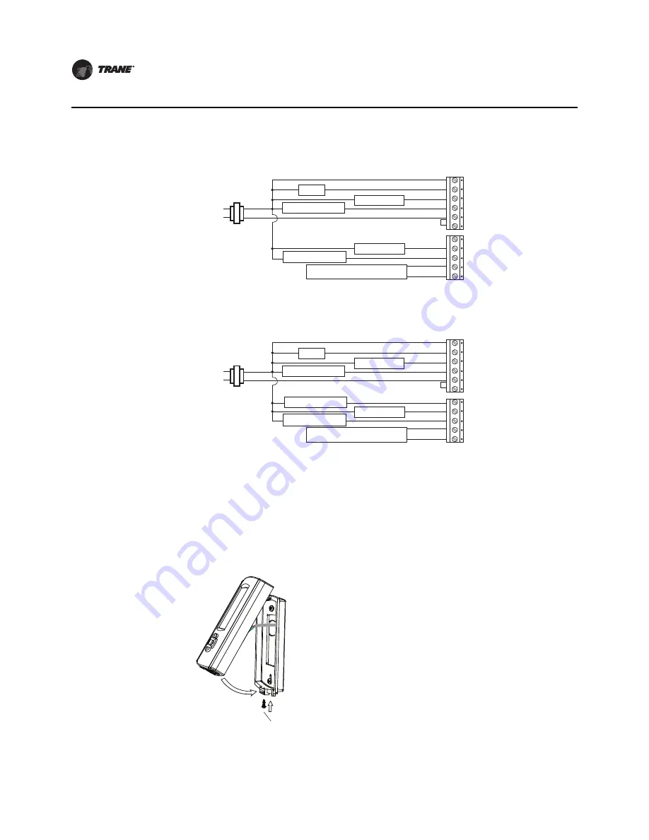 Trane 1H/1C Installation And Operation Manual Download Page 24