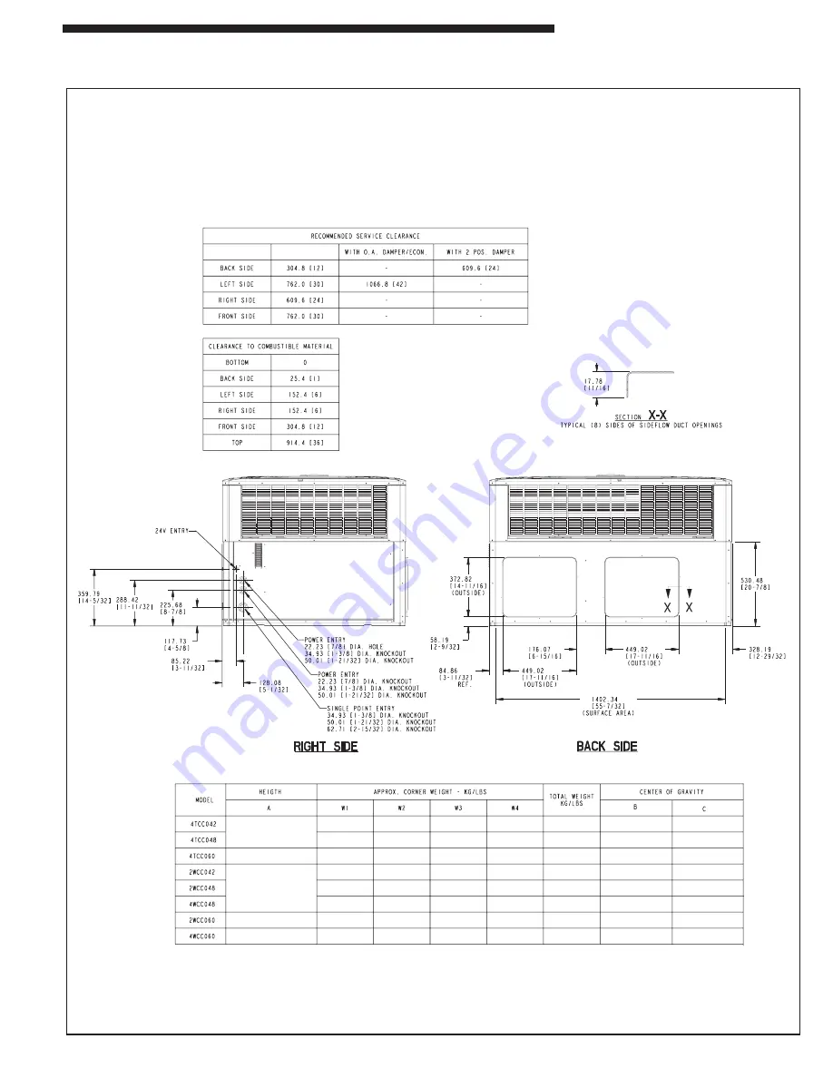 Trane 2/4WCC30 Series Installer'S Manual Download Page 7