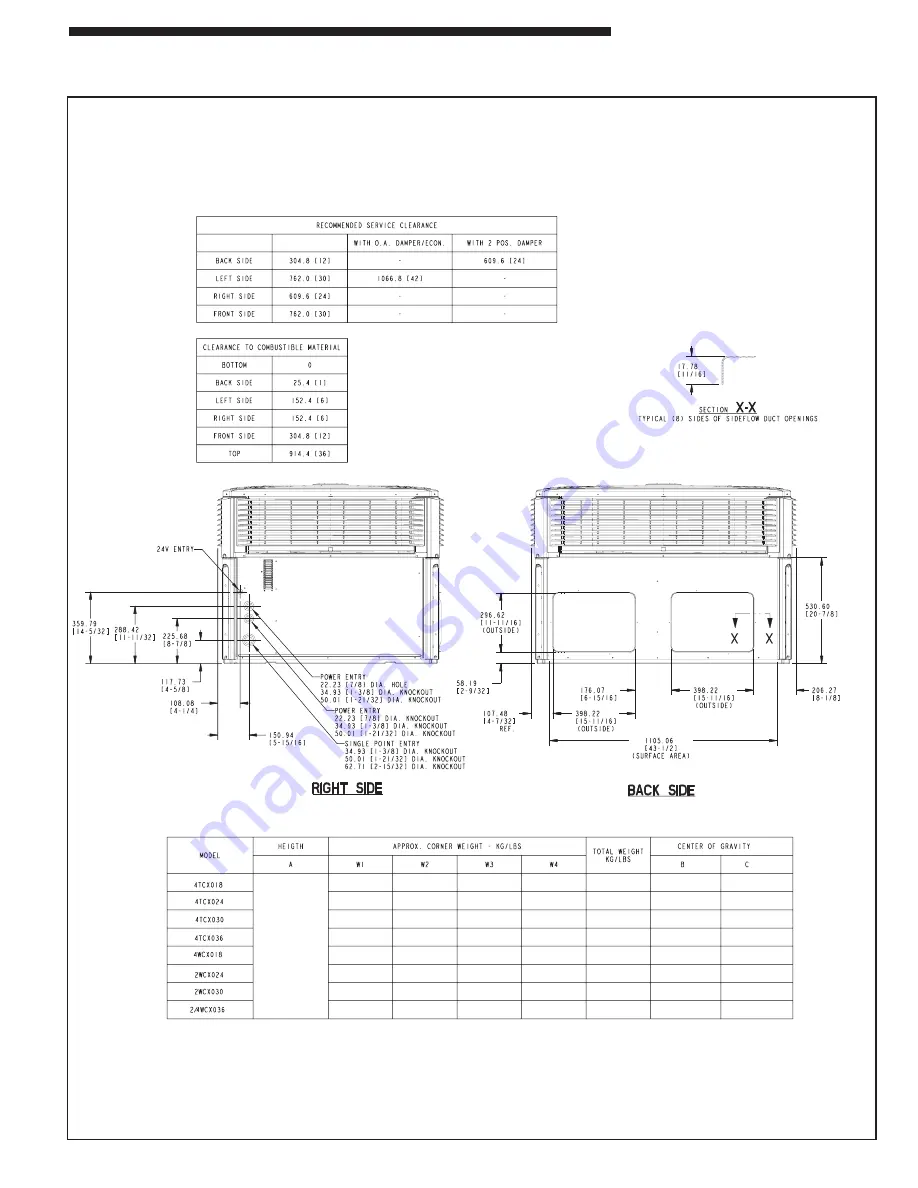 Trane 2/4WCC30 Series Скачать руководство пользователя страница 9