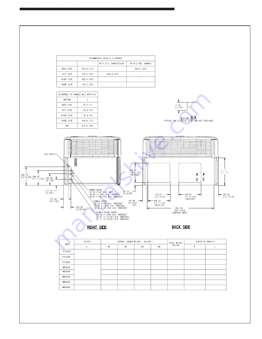 Trane 2/4WCC30 Series Installer'S Manual Download Page 11