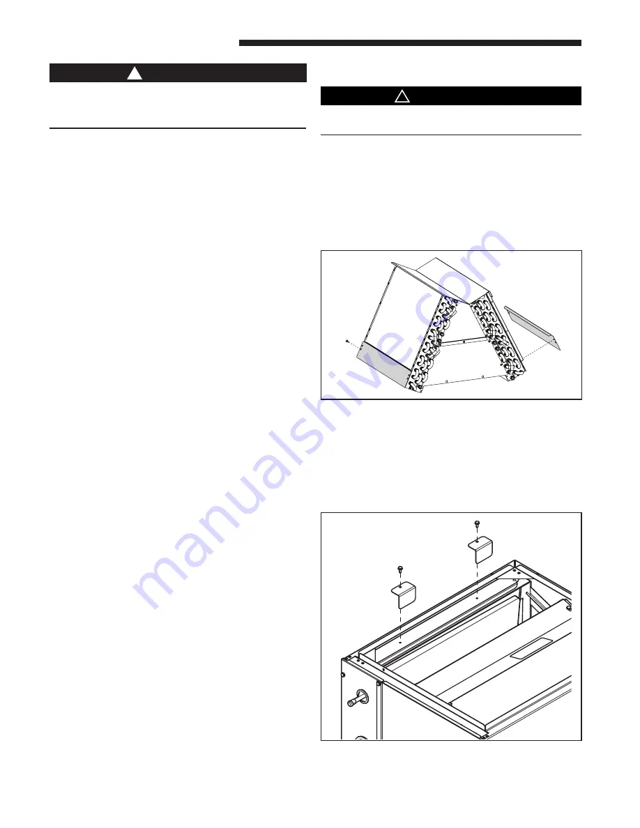 Trane 4NXCA018AC3HCA Installer'S Manual Download Page 4