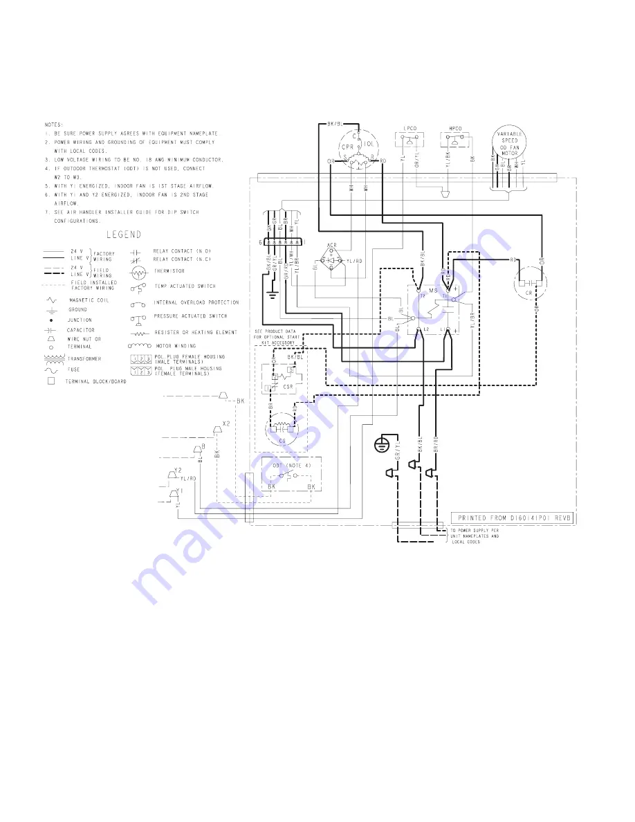 Trane 4TTR6018J Installation And Operation Manual Download Page 26