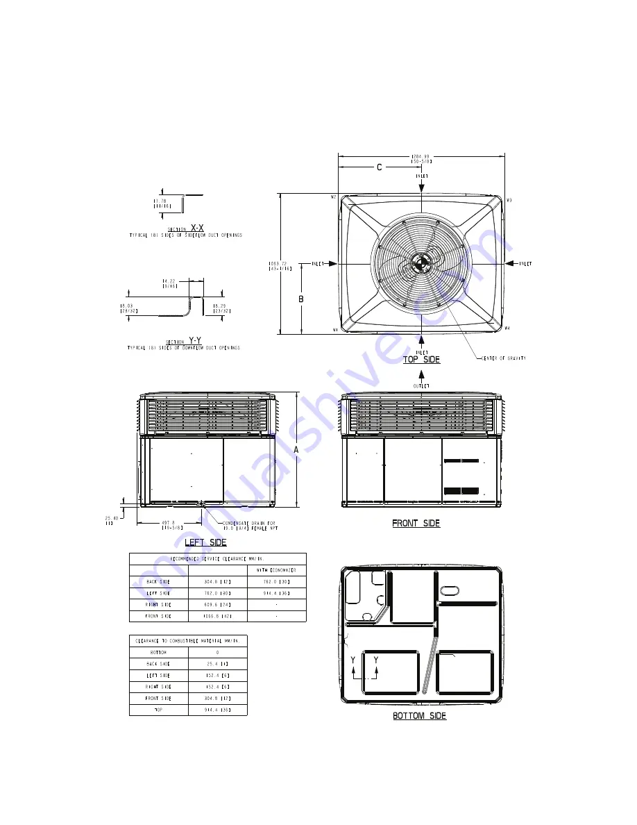 Trane 4WCY5024A1000A Installer'S Manual Download Page 5