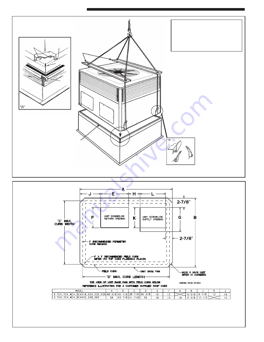 Trane 4YCY4024 Installer'S Manual Download Page 14