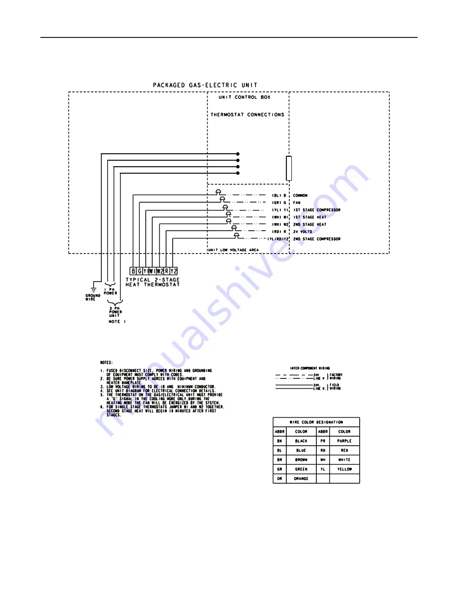 Trane 4YCY5024A1060A Скачать руководство пользователя страница 25