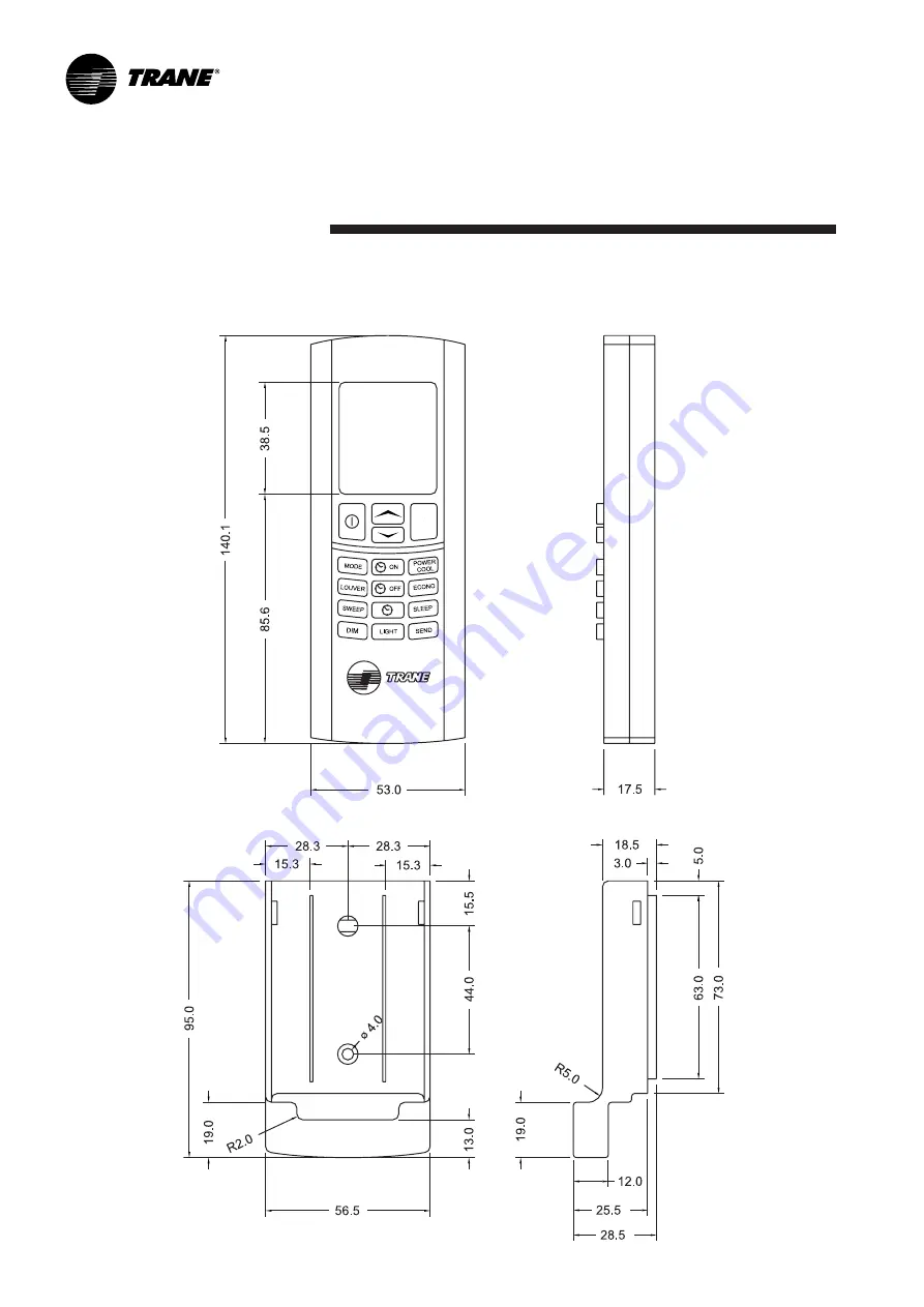 Trane ACYSTAT110AA Скачать руководство пользователя страница 32