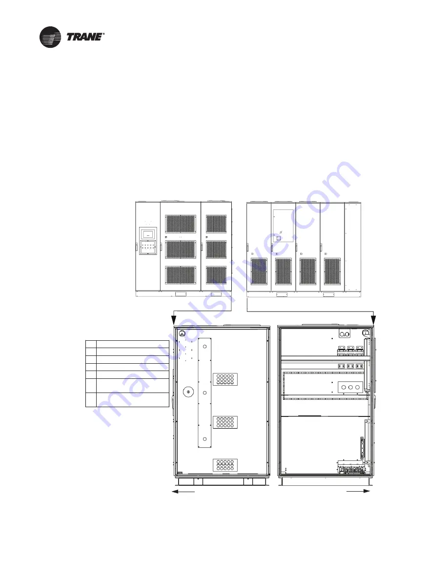 Trane Adaptive Frequency VFDB Скачать руководство пользователя страница 36