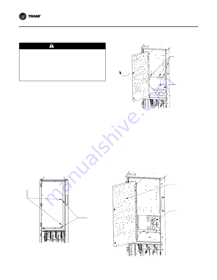 Trane Adaptive Frequency VFDB Скачать руководство пользователя страница 38