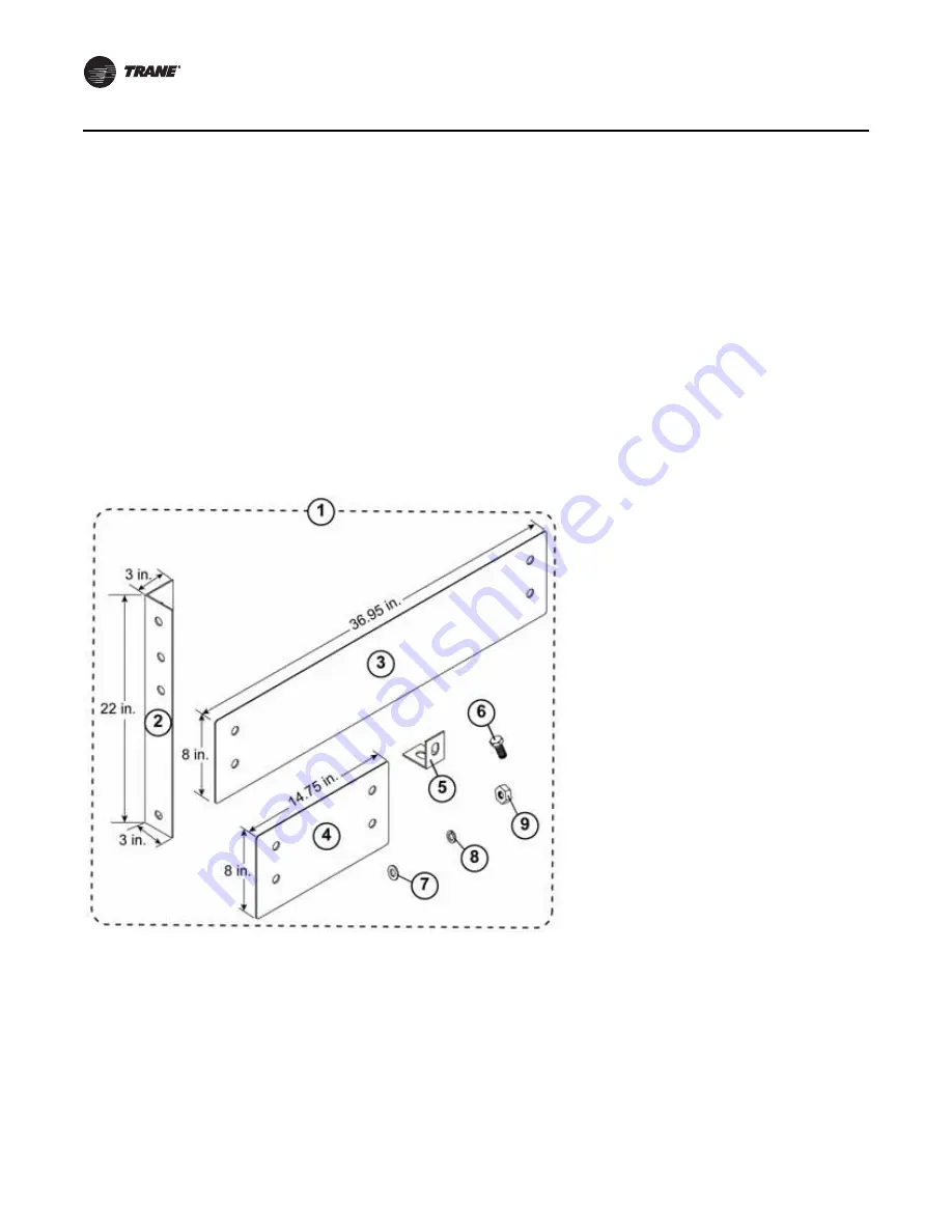 Trane AFDH Installation Manual Download Page 36