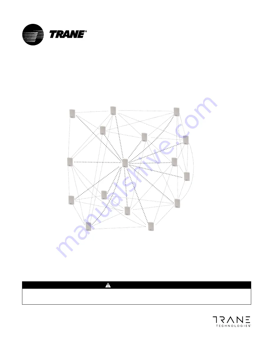 Trane Air-Fi WCS-SB Installation, Operation And Maintenance Manual Download Page 1