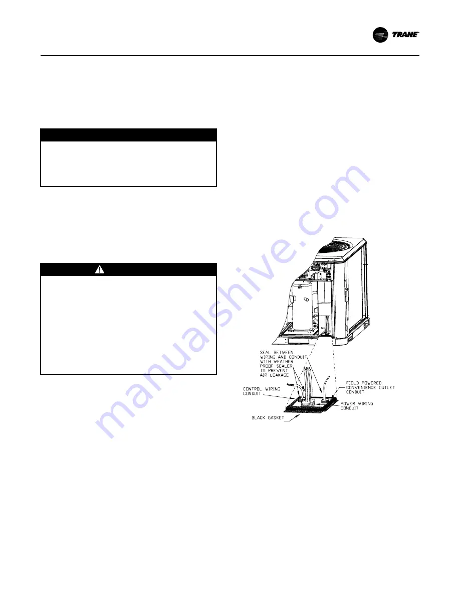 Trane Axiom GWS Series Installation, Operation And Maintenance Manual Download Page 39