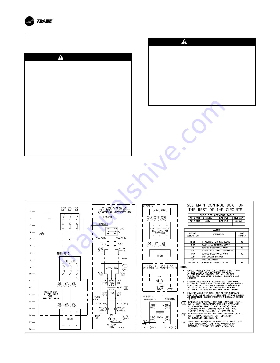 Trane Axiom GWS Series Installation, Operation And Maintenance Manual Download Page 48